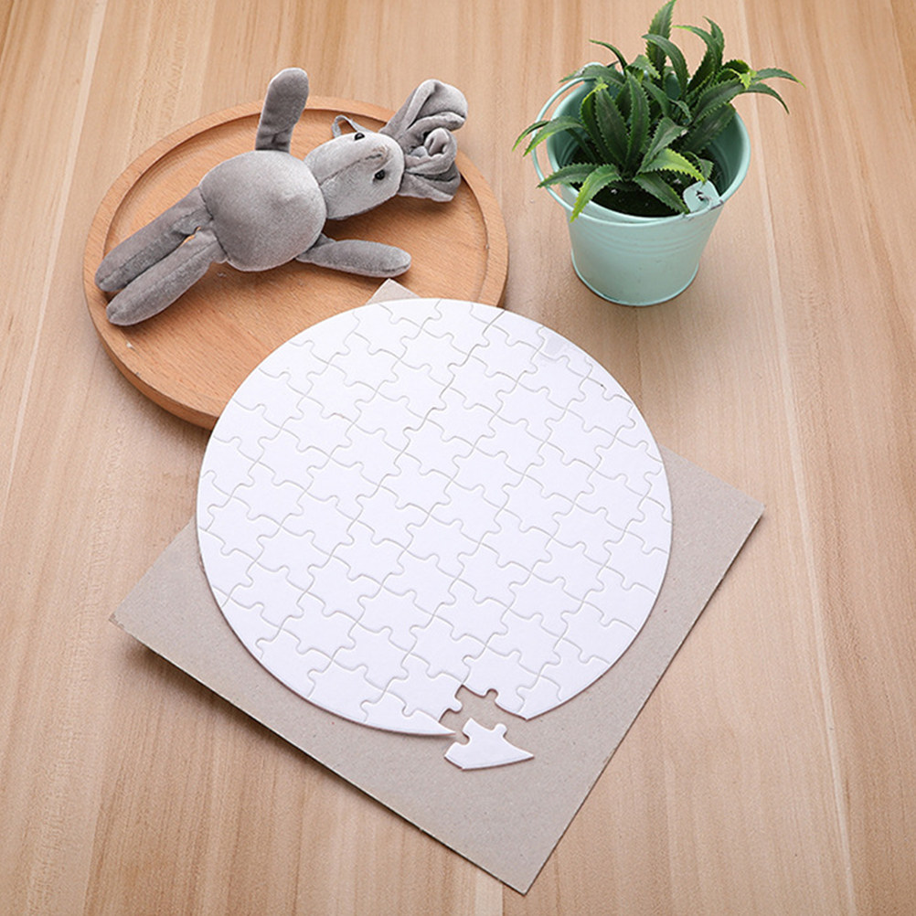Puzzle Blank White - 4Pcs Sublimation Puzzle Blanks White Heat