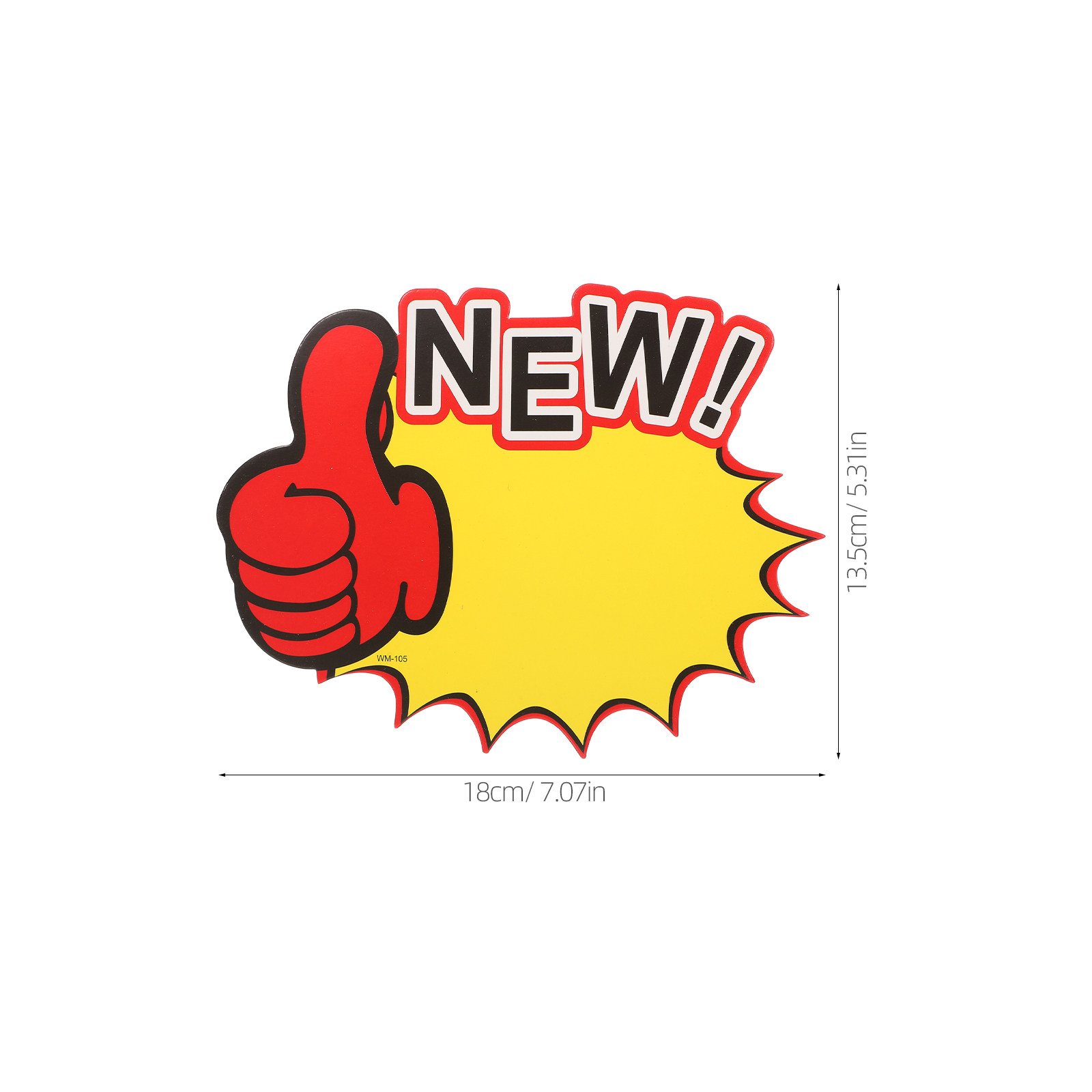 100Pcs Large Blank Price Tags  - Yard Sign Blank review and price