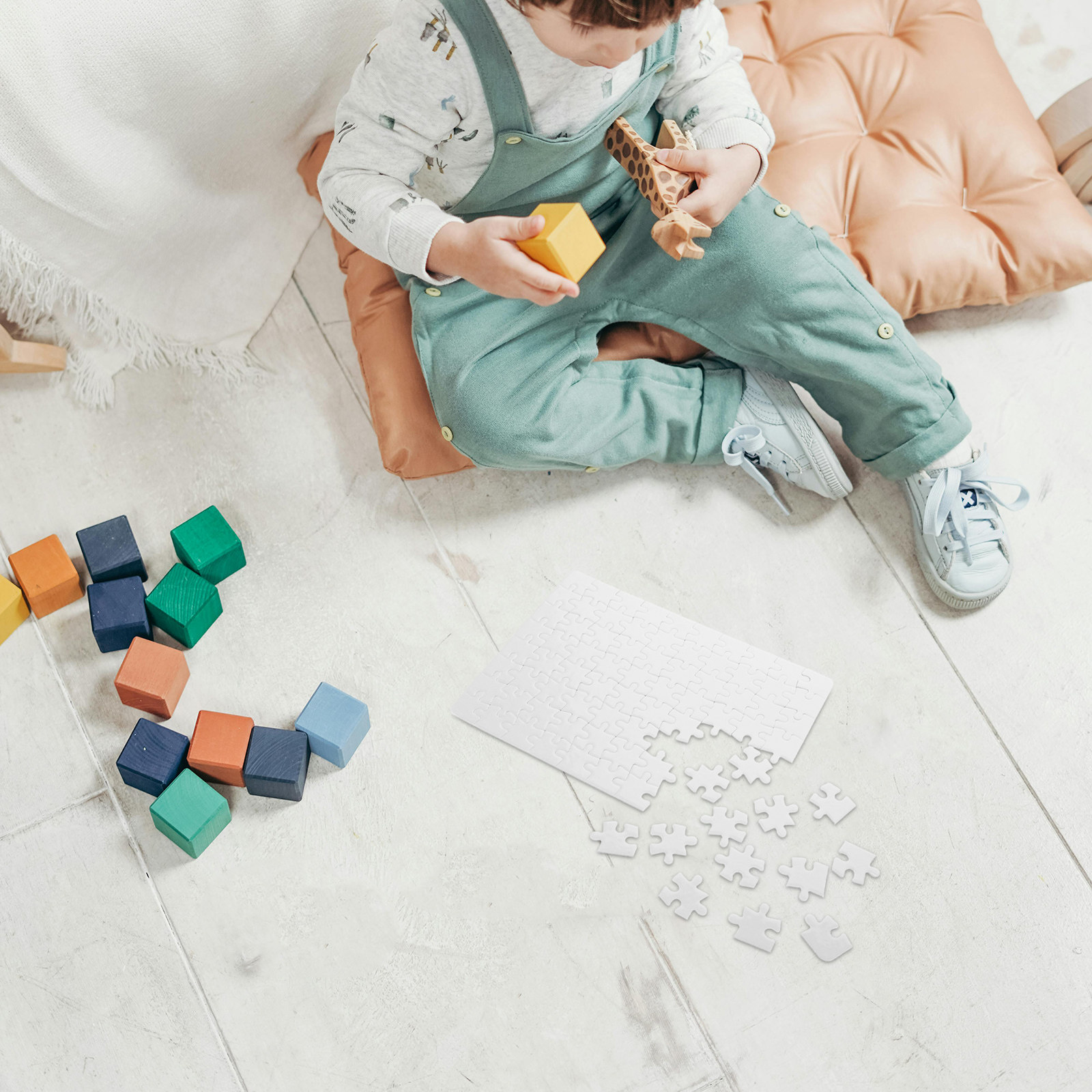 4Sheets Blank Jigsaw Puzzle Su - Puzzle Blank White review and price