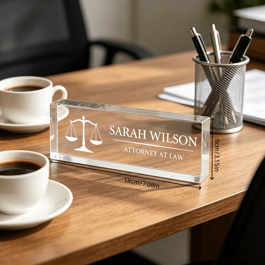 Personalized Lawyer & Judge Ac - Photo Acrylic Block review and price
