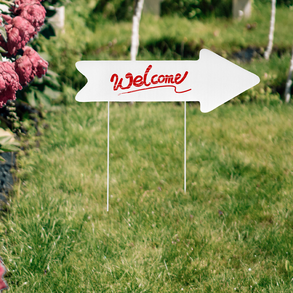 2Pcs Blank Yard Sign Corrugate - Yard Sign Blank review and price