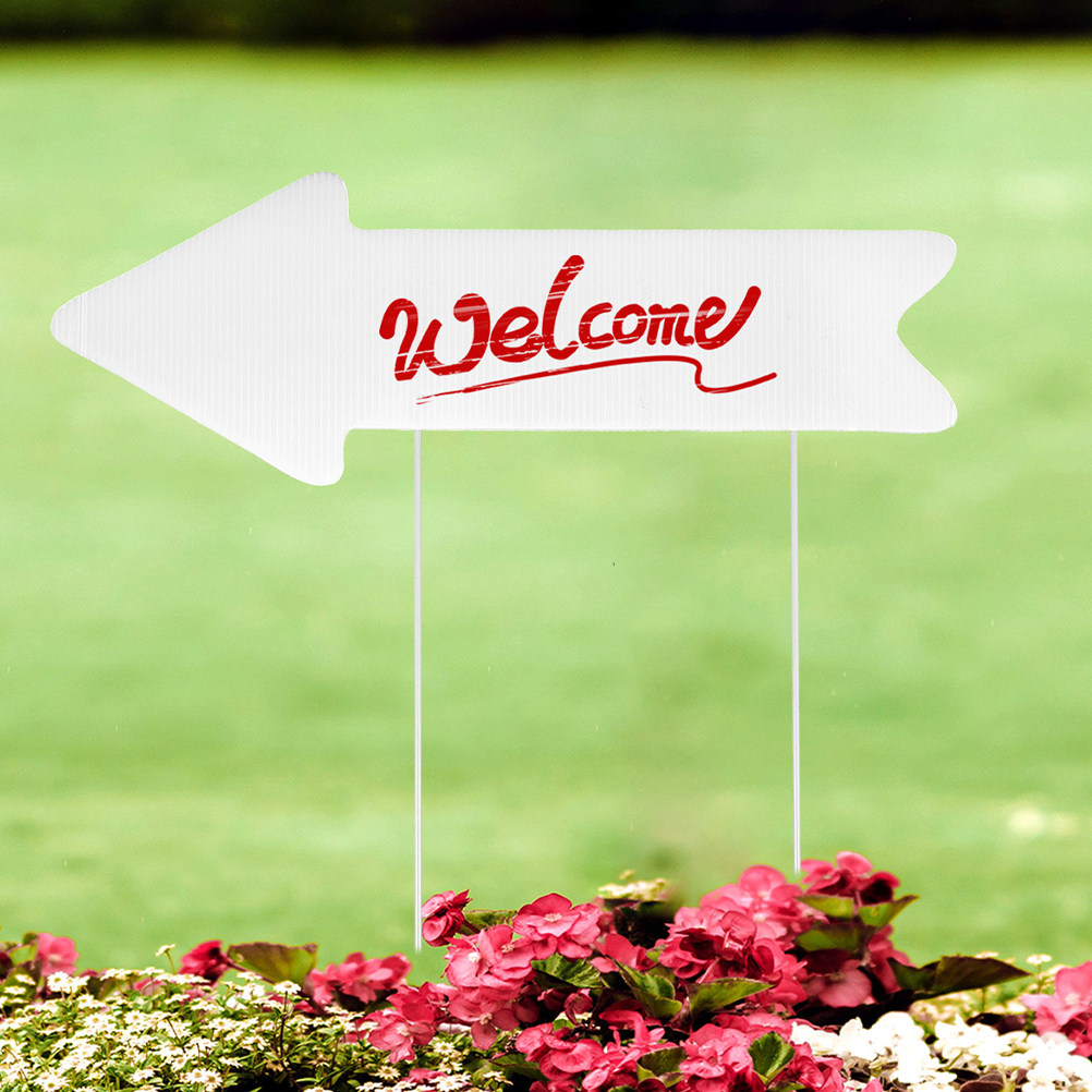 2Pcs Blank Yard Sign Corrugate - Yard Sign Blank review and price