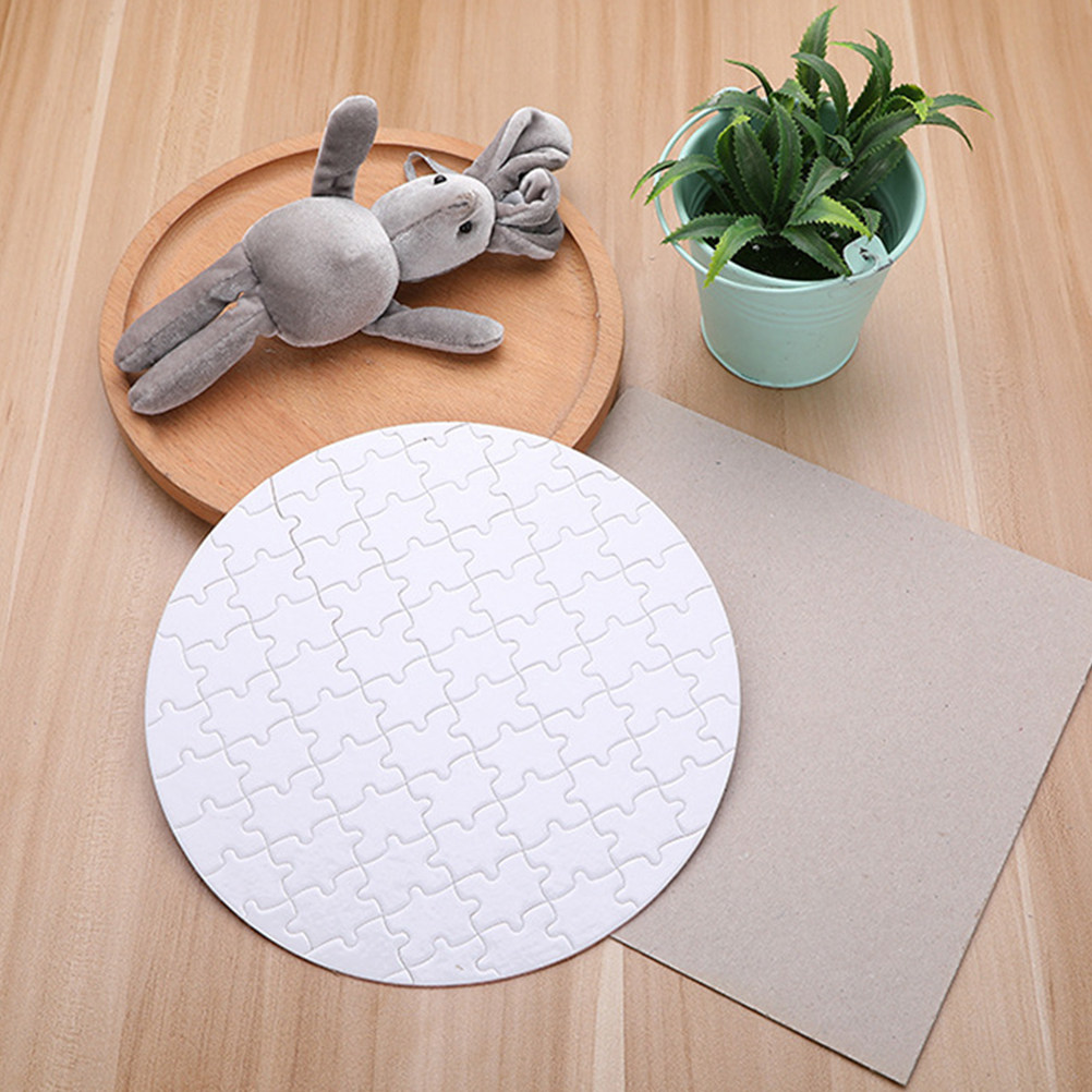 4Pcs Sublimation Puzzle Blanks - Puzzle Blank White review and price