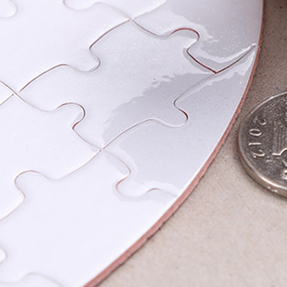 4Pcs Sublimation Puzzle Blanks - Puzzle Blank White review and price