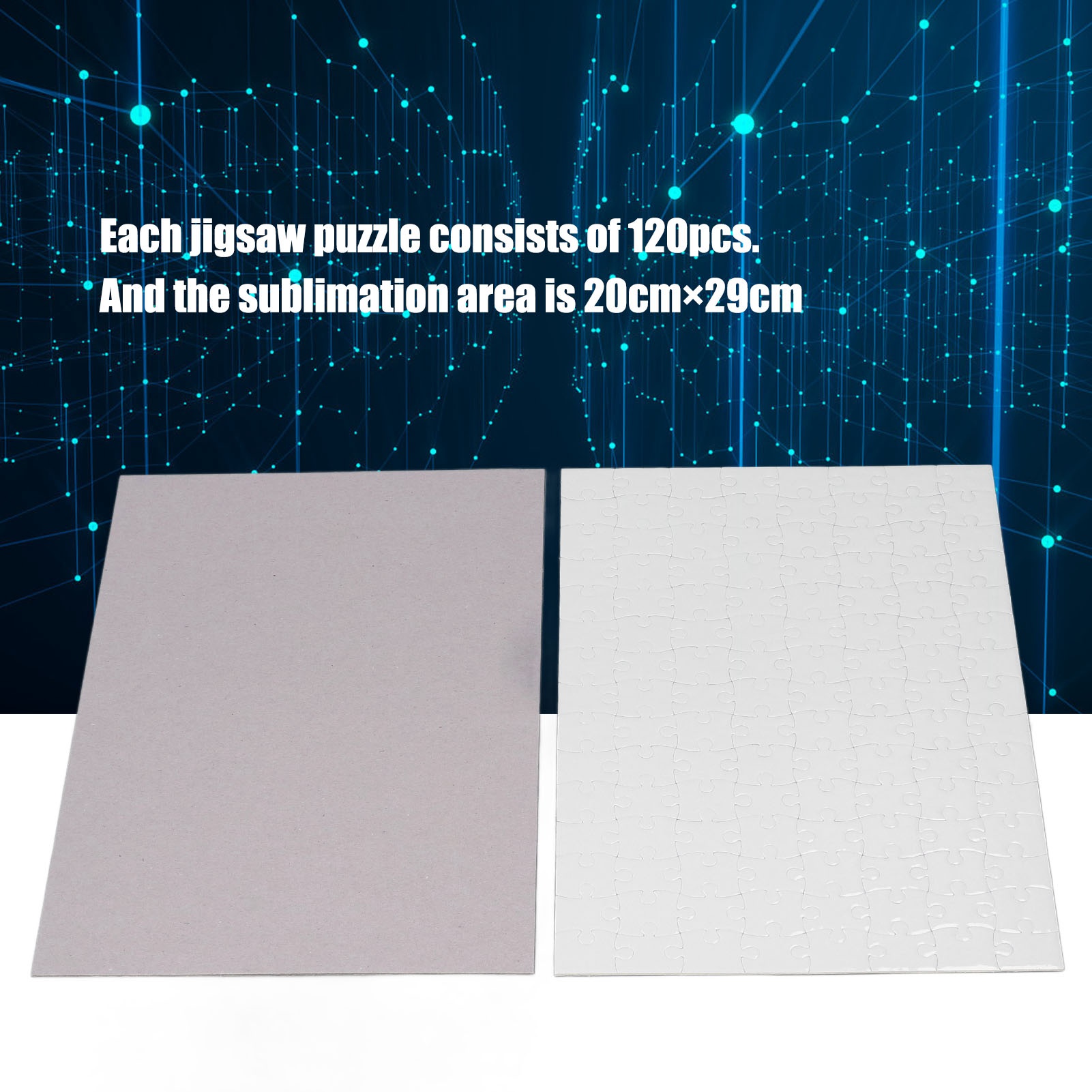 Printing Puzzle 10 Sets Blank  - Puzzle Blank White review and price