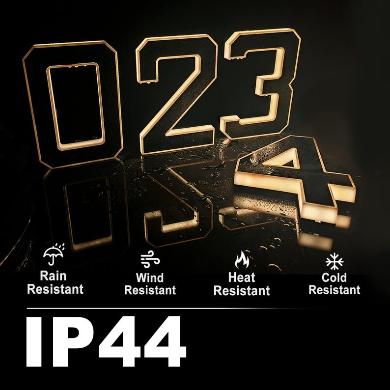 Solar LED House Number Sign Wa - Yard Sign Blank review and price