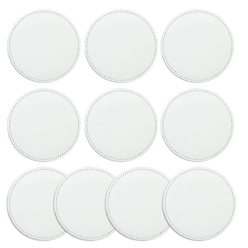 E8BD 10 Pieces Blank Leather H - Hat Sublimation Blank review and price